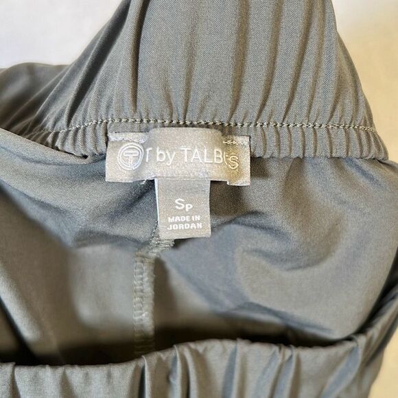 T By TALBOTS pastel green‎ Pants Comfort | Travel | work women small petite - Picture 7 of 8